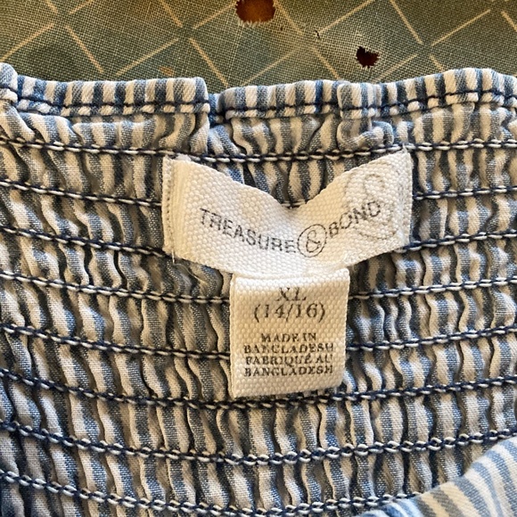 Size 14/ 16 Kids Treasure and Bond Dres overalls - Picture 4 of 4